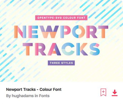 newport-tracks-color-font