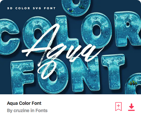 aqua-color-font
