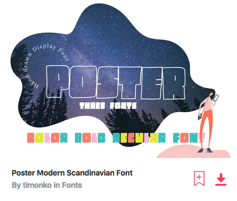 poster-modern-scandinavian-color-font