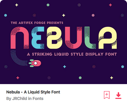 nebula-color-font