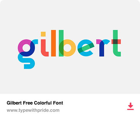 Gilbert Free Color Font